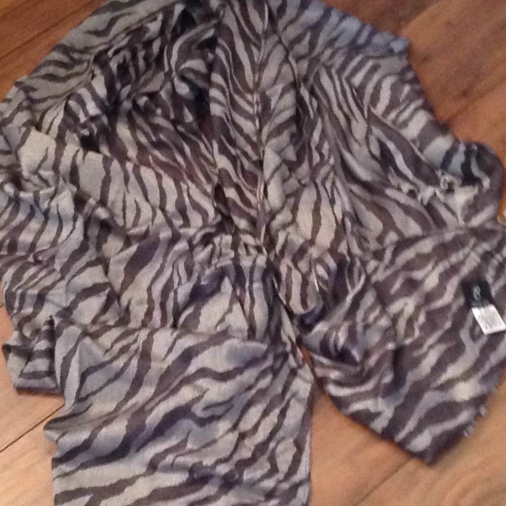 Rachel Zoe Zebra Print Scarf